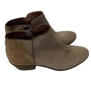 Sam‎ Edelman Women's Size 7.5 Petty Suede Leather Tan Ankle Desert Boots Booties